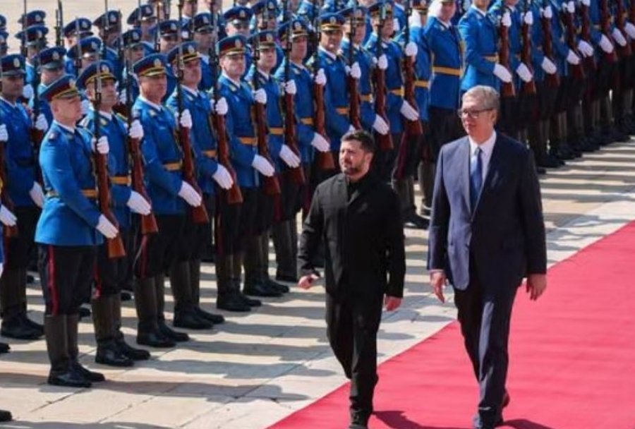 Shqipëria reagon për vizitën e Zelenskit në Serbi: Kosova dhe Ukraina nuk mund të vendosen në të njëjtin ekuacion