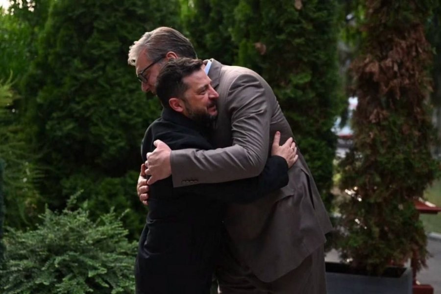 Gazeta gjermane  Në takim me Vuçiqin  Zelensky sakrifikoi Kosovën