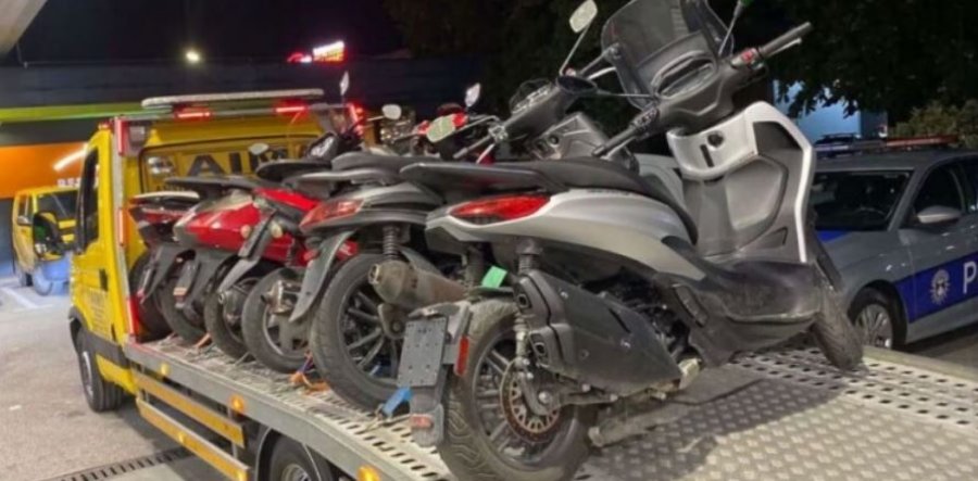 171 motoçiklistë u gjobitën në Pejë gjatë gushtit, Policia konfiskoi edhe disa mjete