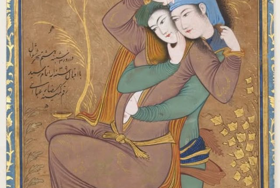  Të Dashuruarit   një poezi e heshtur e ngjyrës dhe linjës nga Reza Abbasi