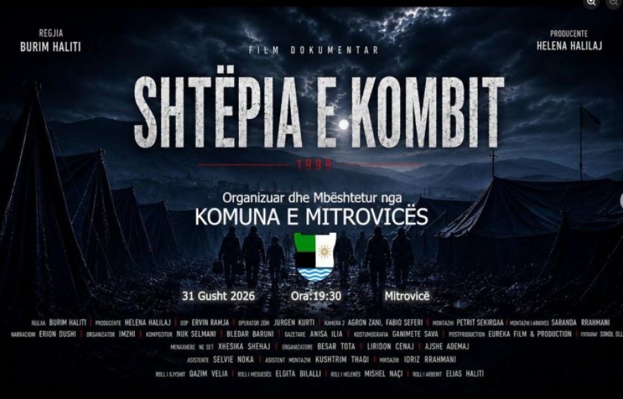 Në Mitrovicë sonte shfaqet premiera e dokumentarit “Shtëpia e Kombit”