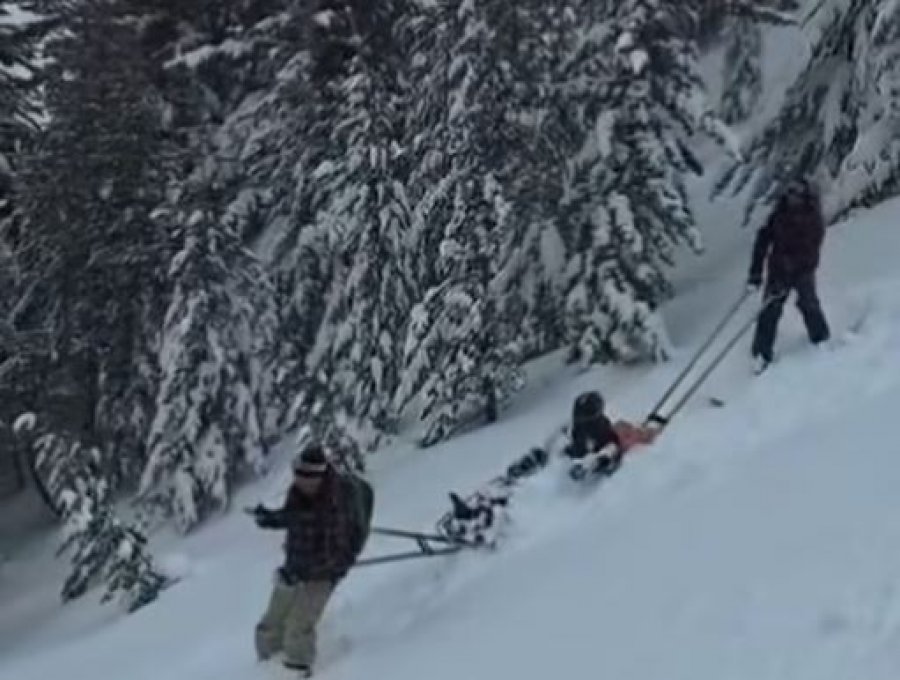 Ortek bore në Brezovicë, lëndohet një skiator