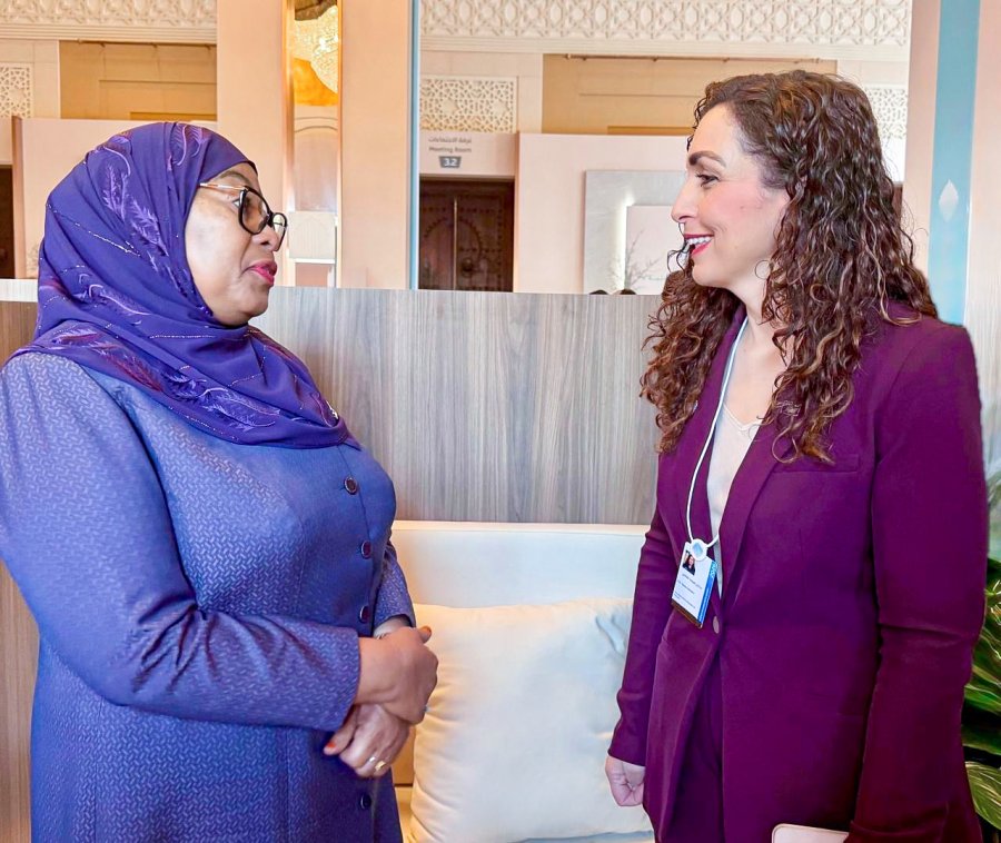 Osmani takohet me presidenten e Tanzanisë