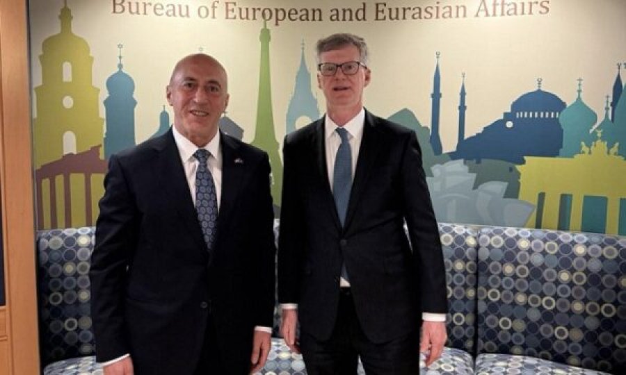 Haradinaj takon zyrtarin e DASH-it në SHBA: Anëtarësimi i Kosovës në NATO do t’i kontribuojë paqes në rajon