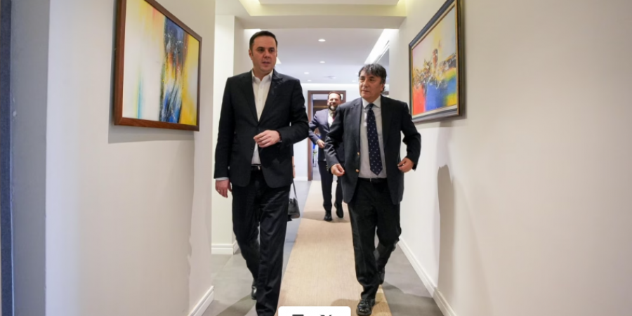 Abdixhiku takon ambasadorin e Italisë  flasin për zhvillimet e fundit politike në vend