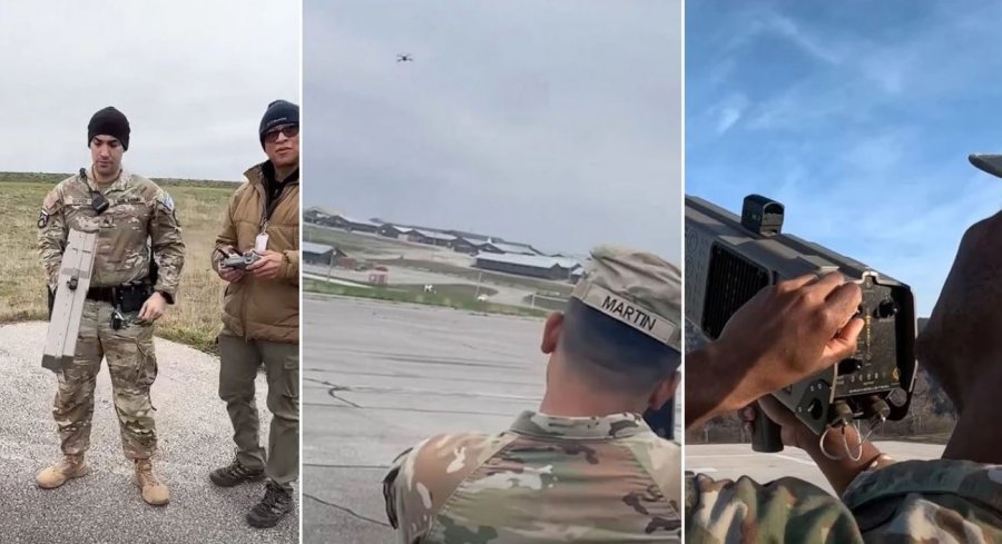 Ushtarët amerikanë të KFOR it zhvillojnë trajnim të specializuar kundër dronëve