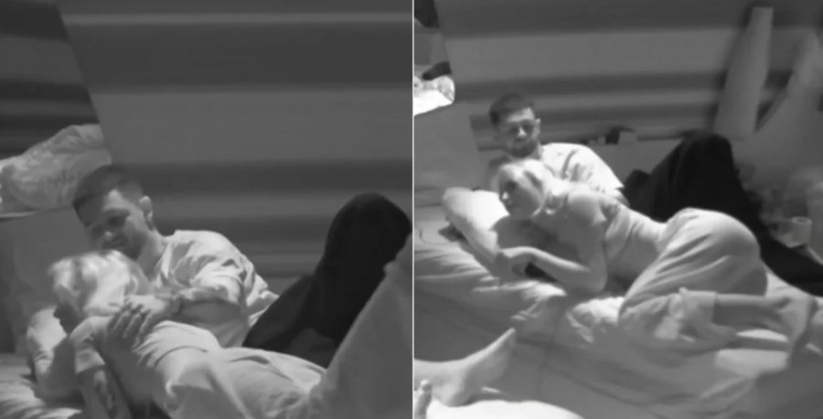 A po krijohet çifti më i ri në shtëpi  Selin ngrihet nga krevati i saj dhe shtrihet pranë Gimbos  video 