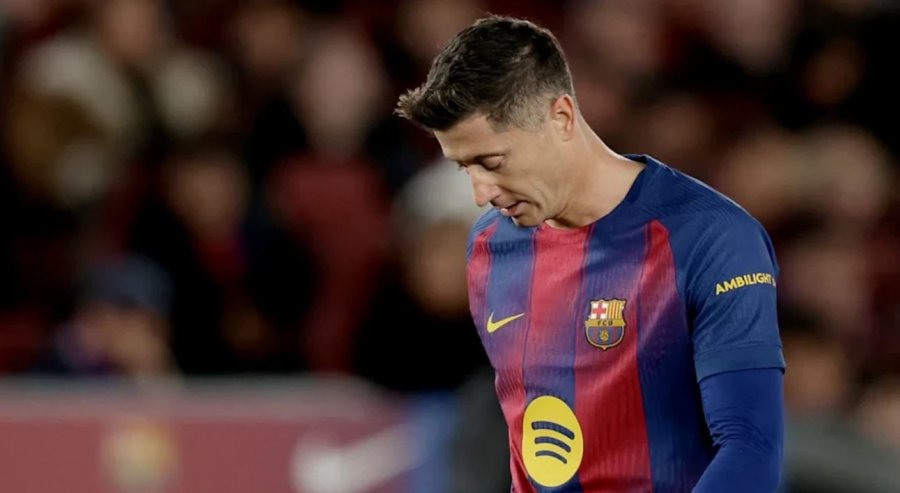 Tension te Barcelona: Hansi Flick e konfirmon se Robert Lewandowski nuk është i kënaqur