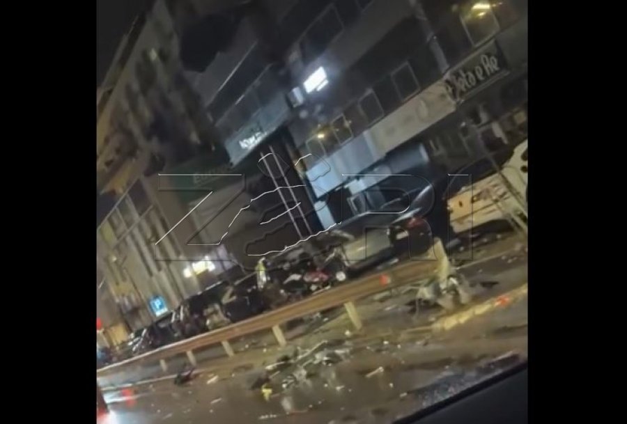 Aksident i rëndë në Prishtinë  ende nuk dihet për të lënduar