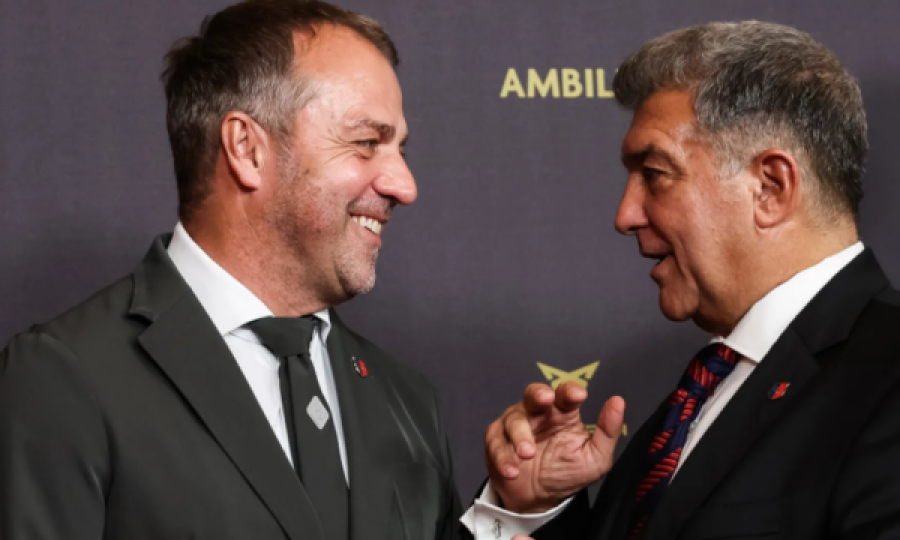 Hansi Flick mund të largohet nga Barcelona nëse Joan Laporta nuk rizgjidhet
