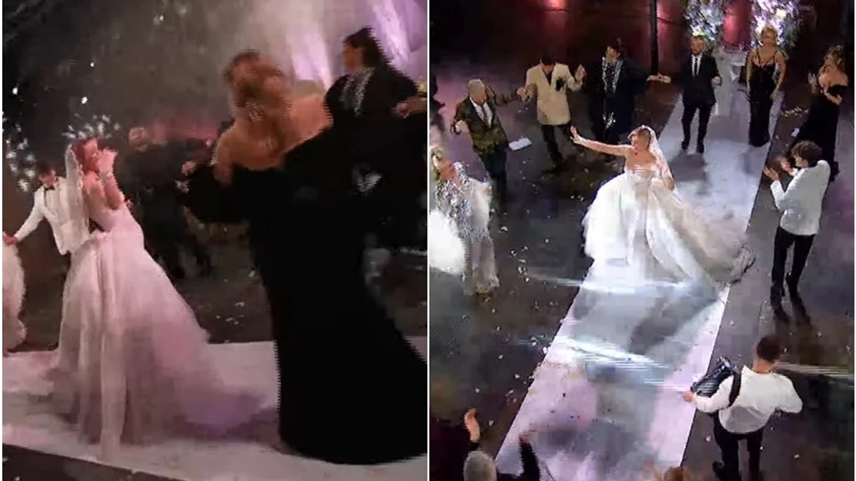 Pamje nga atmosfera e zjarrtë në dasmën e Big Brother nën performancën e Yllka Kuqit