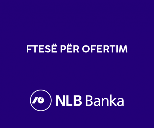 NLB Banka - ftesë për ofertim për furnizim dhe montim të dyerve të sigurisë, 12.02.2026