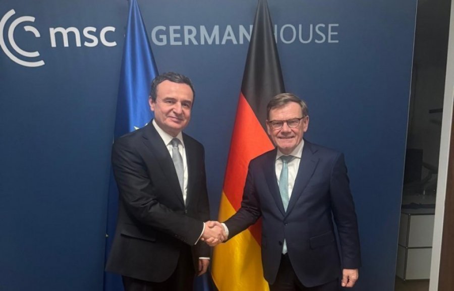 Kurti takon kryediplomatin gjerman  flasin për Procesin e Berlinit