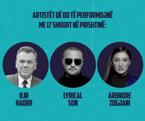 Më 17 shkurt, në marshin “Drejtësi, jo politikë” do të interpretojnë Ilir Shaqiri, Lyrical Son dhe Arbnora Zogjani