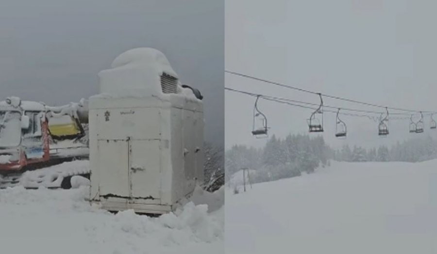 Erërat e forta lënë pa rrymë qendrën e skijimit në Brezovicë
