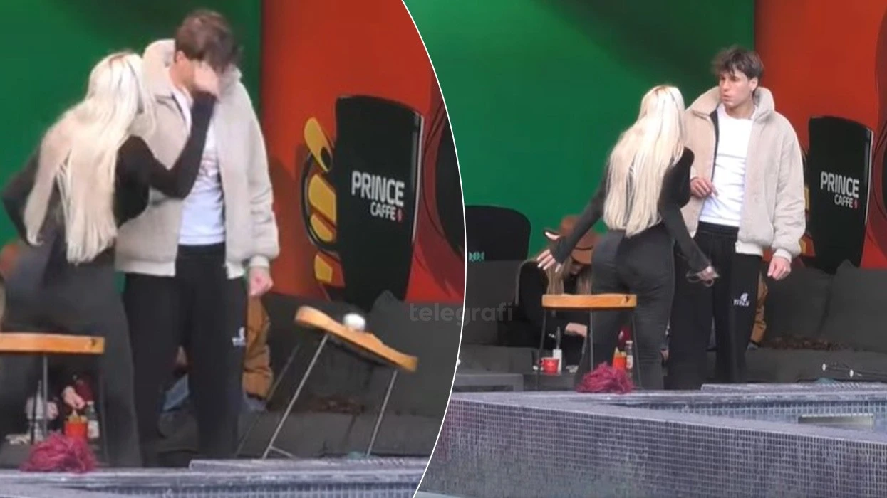 Eskalon Benita ndaj Klodit  Godet karrigen  teksa bërtet me tone të larta