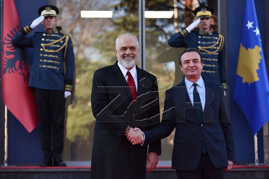 Marrëdhëniet ndërshtetërore në fokus të takimit Kurti–Rama