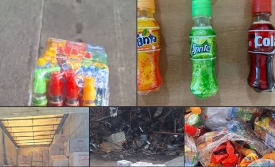 Dogana e Kosovës asgjëson mbi 146 mijë produkte të falsifikuara “Cola”, “Fanta” e “Sprite”