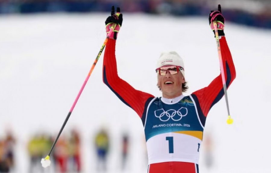 Johannes Klaebo fiton të artën e gjashtë dhe thyen rekordin olimpik