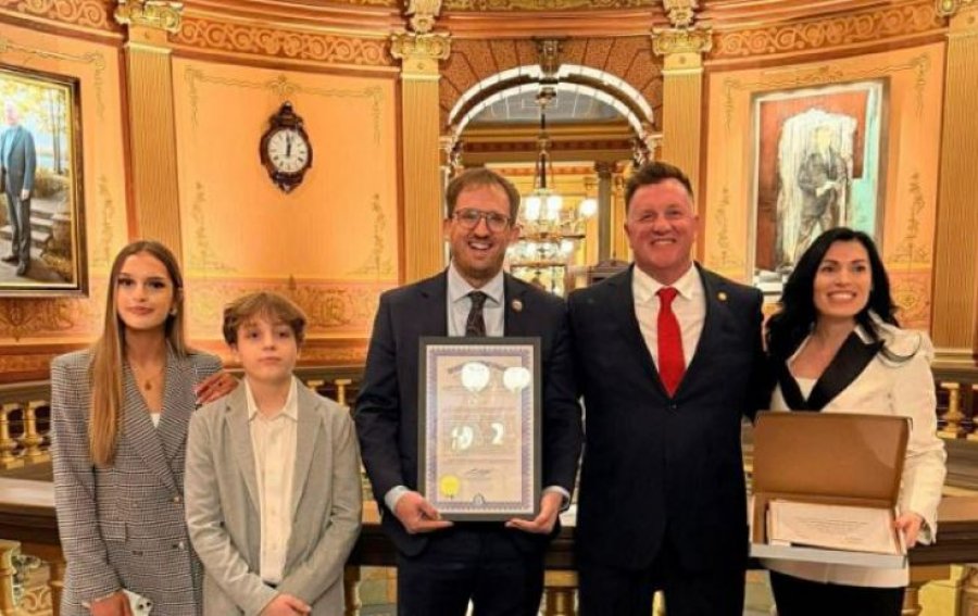 Nga paqja në raportet Kosovë–Serbi te evakuimi i amerikanëve në Afganistan, Michigani nderon Berat Gegajn [video]