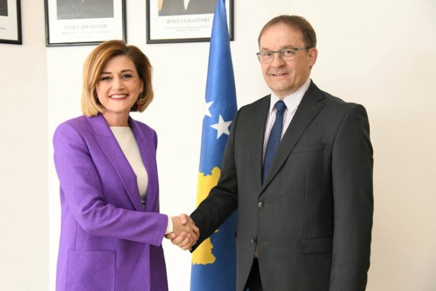 Kusari takon ambasadorin austriak Schnetzer, thekson thellimin e bashkëpunimit ekonomik