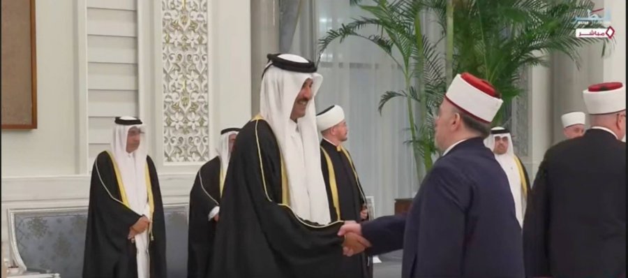 Myftiu Naim Tërnava  i ftuar në iftarin e emirit të Katarit