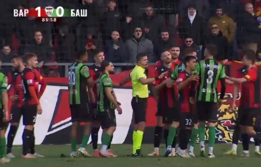 Vardari dënohet për fyerjet e huliganëve maqedonas ndaj shqiptarëve