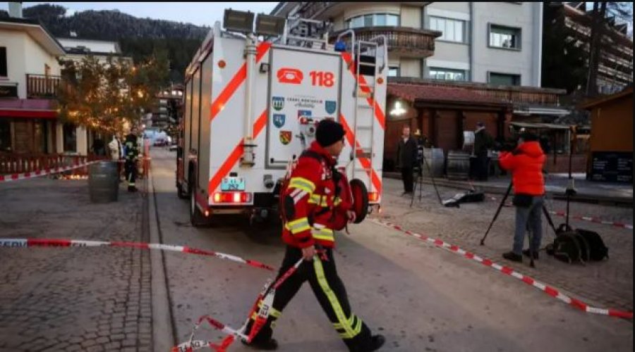 Zjarri në Zvicër  futbollisti francez në gjendje të rëndë   transportua me helikopter në një spital në Gjermani