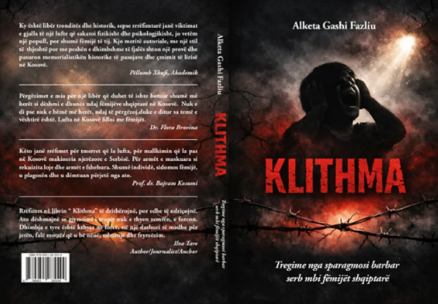 Alketa Gashi-Fazliu boton librin “Klithma”