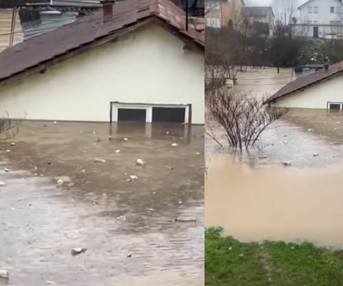 Evakuohen disa familje në Gjakovë