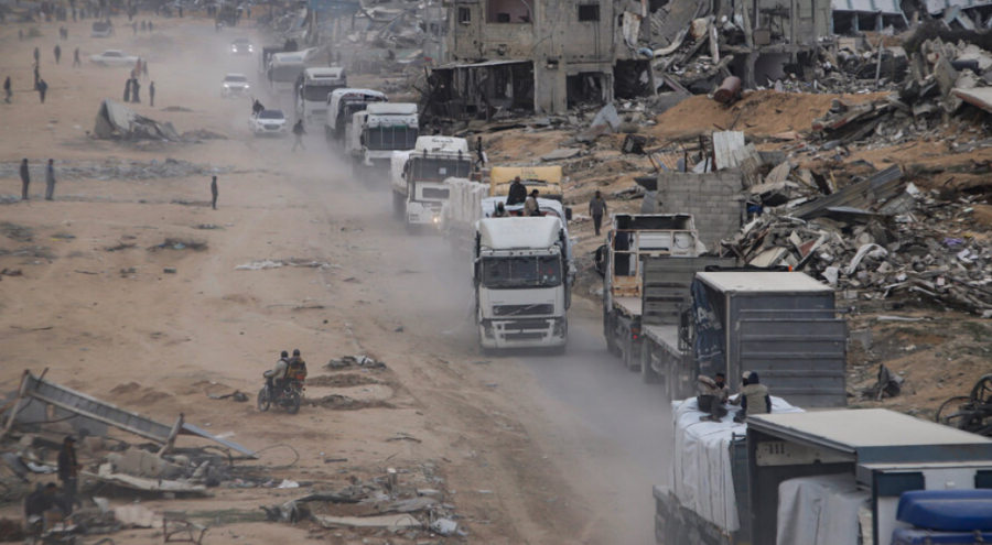 BE  Të mos pengohen ndihmat humanitare që dërgohen në Rripin e Gazës