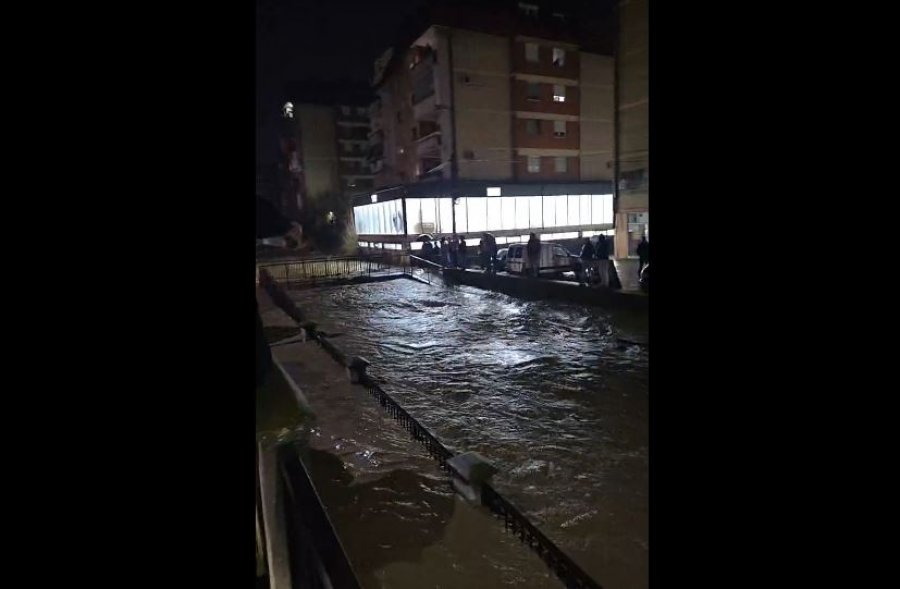 Në Mitrovicë paralajmërohet rreziku që sonte lumi Lushta të dalë nga shtrati