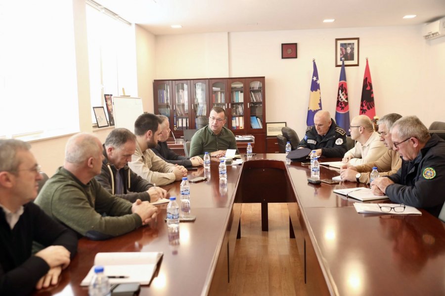 Pas takimit me Shtabin Emergjent  Ferati  Situata në Istog është e menaxhueshme