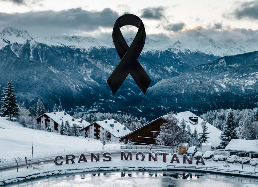 Ditë zie në Zvicër, në kujtim të viktimave të zjarrit në Crans-Montana