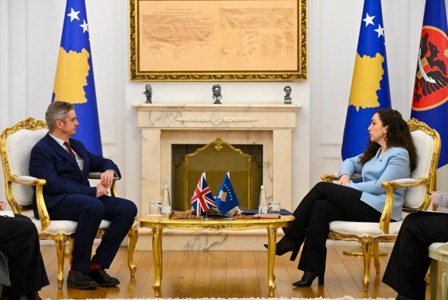 Osmani dhe ambasadori britanik diskutojnë për zgjedhjet dhe marrëveshjet strategjike
