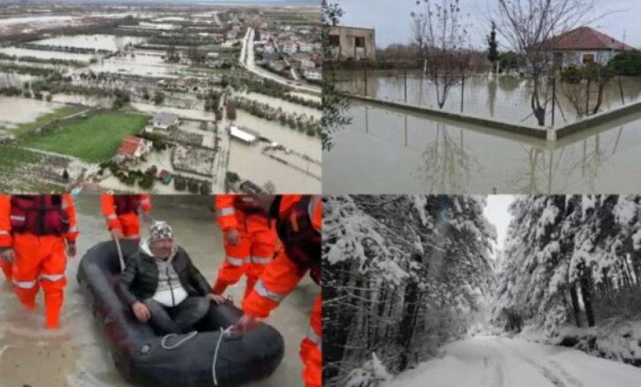 Shqipëria në ditën e katërt të përmbytjeve  13211 hektarë tokë dhe 1587 banesa nën ujë  Rama zohet për kompensim