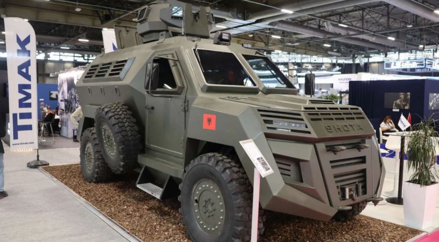 Autoblindat ushtarake  Shota  pritet të prodhohen edhe në Kosovë