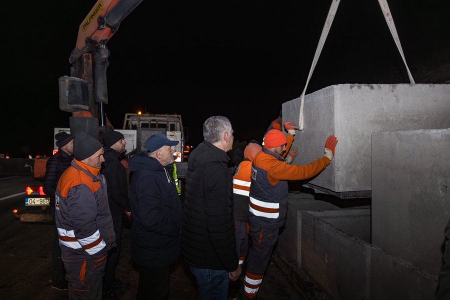 Durmishi inspekton punimet emergjente në autostradën  Ibrahim Rugova 