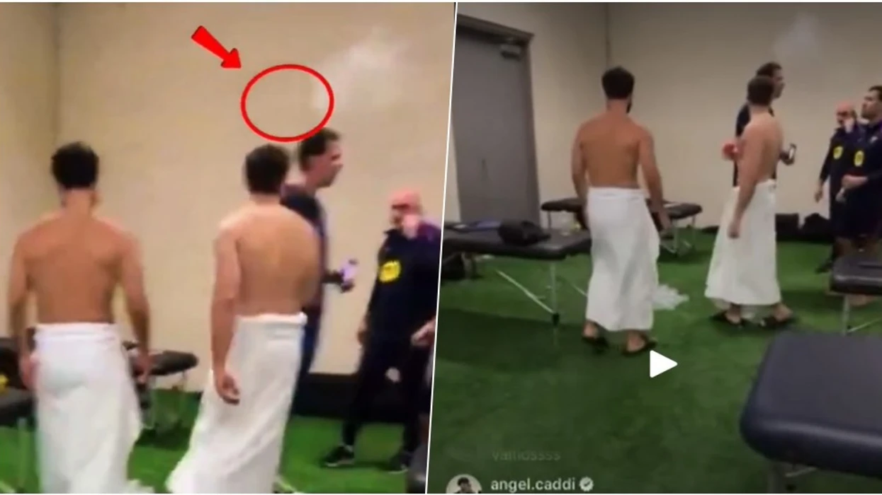 Yamali publikon pamje që nuk duhej nga dhomat e zhveshjes, Szczesny shihet duke pirë duhan