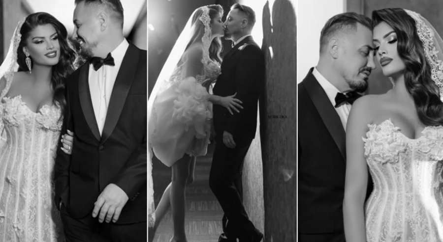 Publikohet fotosesioni i martesës së Bleros me Eronitën