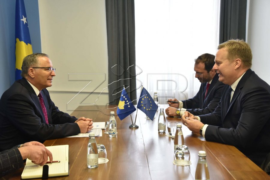 Hamza pas takimit me Sorensenin  Diskutuam për rikthimin e Kosovës në integrimin në BE