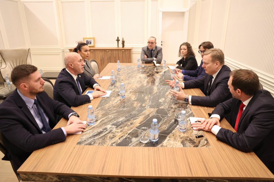 Haradinaj pas takimit me Sorensen  Çmova rolin e BE së  shpalosa qëndrimin e AAK së për krijimin e institucioneve të reja