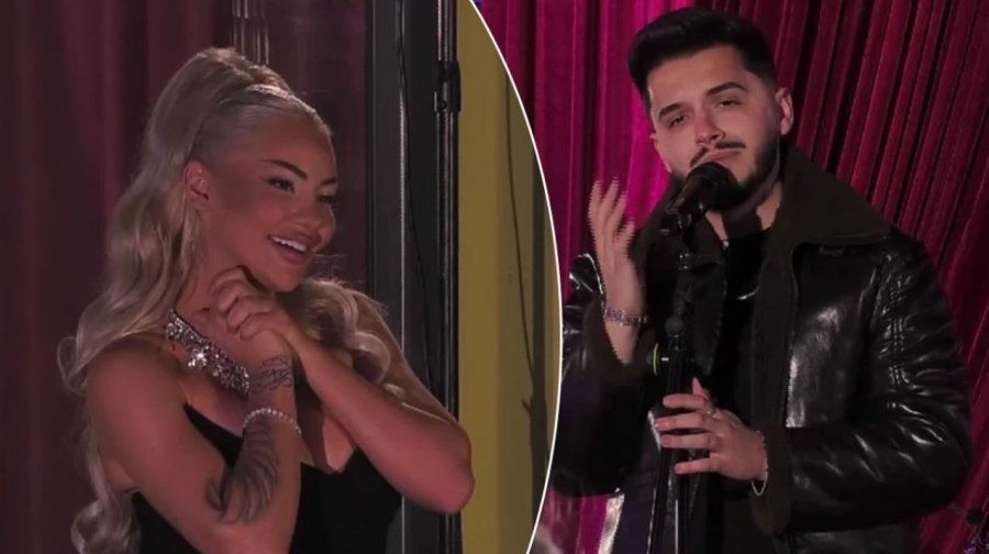 Benitës i vjen ish i dashuri si befasi në Big Brother VIP Kosova  emocionohet teksa ai interpreton këngë për të