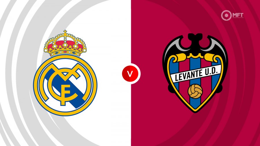 Formacionet zyrtare  Real Madrid   Levante