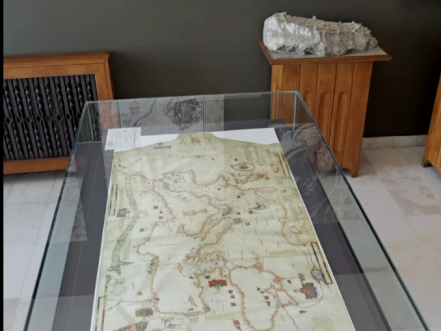 Ekspozohet hartë portulane e vitit 1455  dëshmi e njohjes së Skënderbeut në qarqet e kohës