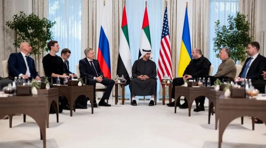 Ukrainë Rusi SHBA  përfundon dita e parë e bisedimeve në Abu Dhabi