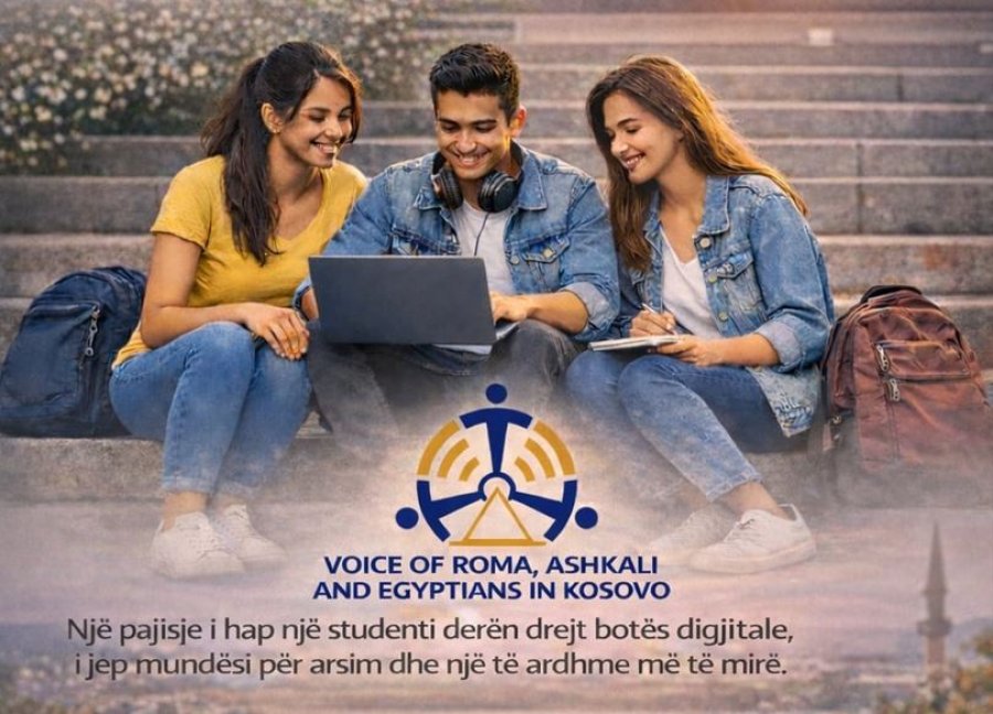 VoRAE me thirrje për donacion të pajisjeve teknologjike për studentët nga komunitetet Rom, Ashkali dhe Egjiptian në Kosovë