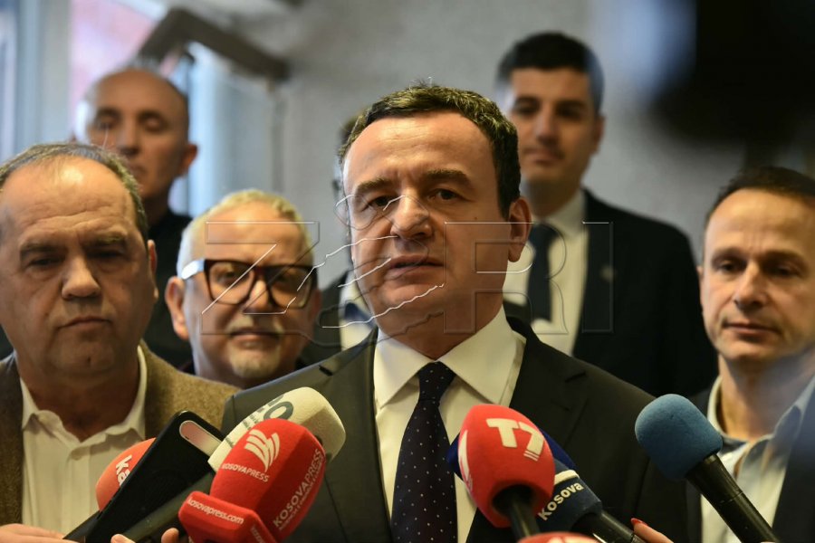 Kurti deklarohet për anëtarësimin e Kosovës në Bordin e Paqes
