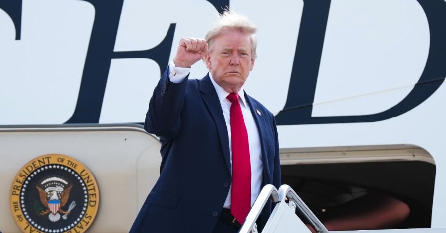 trumpi-ben-fluturimin-e-pare-me-air-force-one-te-dhuruar-nga-katari