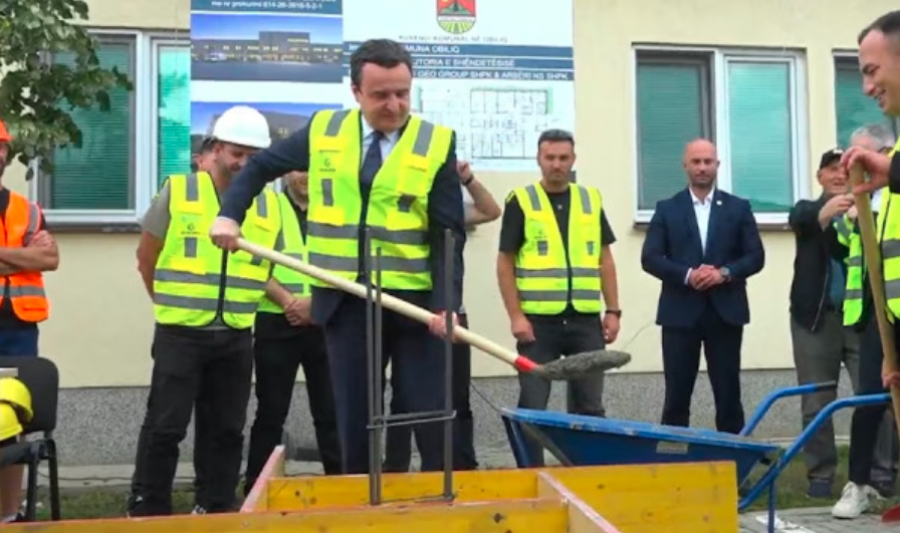 Vendoset gurthemeli i Qendrës kryesore të mjekësisë familjare në Obiliq